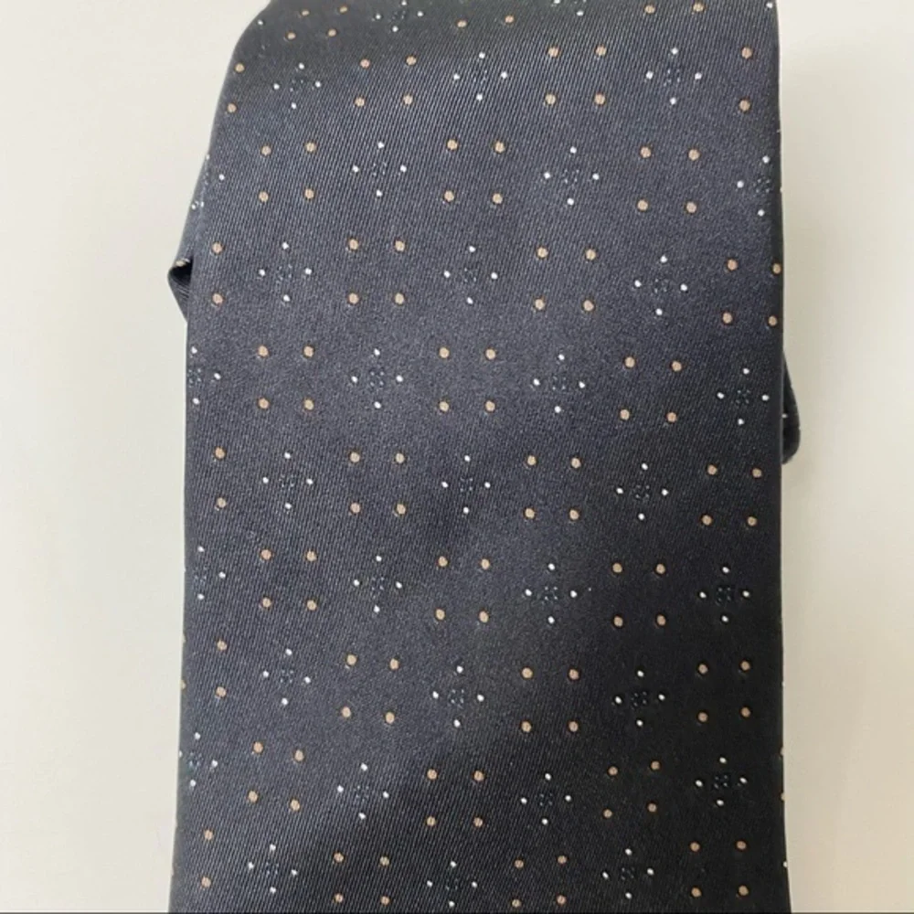 KARL LAGERFELD 100% Silk Men's Luxury Tie Abstract Pattern - 3